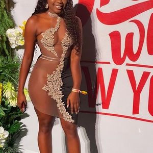 Evenly Moda Couture hot spicy dress